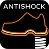 A graphic illustration of a shoe with the word ANTISHOCK above it, suggesting shock absorption. Produktbild-Vorschau