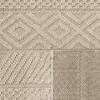 Teppich Wohnzimmer Kurzflor Skandi Boho Muster Geometrisch Produktbild-Vorschau 4