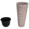 vidaXL Sadzarka z wyjmowaną wkładką Mocha 18/45 L PP Podgląd zdjęcia produktu 3
