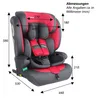 XOMAX Kindersitz ISOFIX Gruppe 1/2/3 (9-36 kg) | i-Size ECE Produktbild-Vorschau 5
