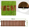 Floranica zahradní chodník ze 100% dřeva, 30 cm x 1 m, Náhled obrázku produktu 2