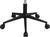 Bürostuhl höhenverstellbar - Cord - Rosa & Schwarz - BATARU Produktbild-Vorschau 5