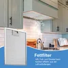 A kitchen scene with a range hood and a filter in the foreground. Produktbild-Vorschau