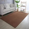 Teppich Läufer Wohnzimmer Braun 60x110 Unicolor - Einfarbig Produktbild-Vorschau 2
