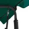 vidaXL Hollywood Swing Green 170 × 110 × 153 cm Látka Náhled obrázku produktu 3