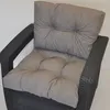 Kissen / Polster für PE - Rattanmöbel , Set Sitz + Rücken , Produktbild-Vorschau 2