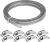 Zestaw do robienia opasek zaciskowych: taśma 8 mm x 3 m + 8 Podgląd zdjęcia produktu 1