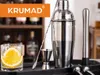 Set di shaker per cocktail KRUMAD, 6 pezzi, in acciaio Anteprima dell’immagine prodotto 3