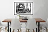 MuchoWow® MuchoWow® Gerahmtes Poster New York - Schwarz - Produktbild-Vorschau 3