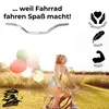 Damenrad Lenker Geschwungener Fahrradlenker Silber aus Produktbild-Vorschau 7