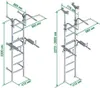 idealfit Sprossenwand Athlet 1W, IF-01W Produktbild-Vorschau 11