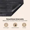 KitchenYeah© Herdabdeckplatte Backstein - Schwarz - Wand , Produktbild-Vorschau 5