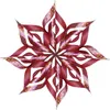 URSUS Designsterne Paper Stars "Ornament", rot Produktbild-Vorschau 2