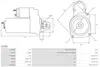AS-PL S5288S Starter Anlasser 1,2kW für SUZUKI SWIFT IV Produktbild-Vorschau 5