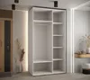 MEBLE KRYSPOL Davos 8 Schrank, zwei Türen - 235,2x130x60 cm Produktbild-Vorschau 3