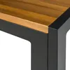 home24 Gartentisch - Akazie massiv / Aluminium Produktbild-Vorschau 10