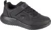 A black Skechers sneaker for boys. Voir les images du produit
