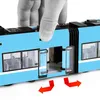 Tram Moderno Blu Design Ostrava 47 Cm Anteprima dell’immagine prodotto 12