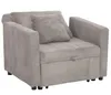 Schlafsessel HWC-L90, Klappsessel Gästebett Relaxsessel, Produktbild-Vorschau 3