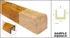DECO WOOD Muster Deckenbalken Holzoptik aus Polyurethan- Produktbild-Vorschau 2