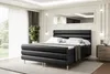 ALTDECOR Boxspringbett mit Holz Füßen, Matratze und Produktbild-Vorschau 1