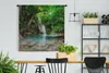 MuchoWow® Wandteppich Wandbehang Erawan-Wasserfall in Produktbild-Vorschau 2