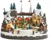 Lumineo Weihnachtsstadtszene 25.5x39x31.5 Cm Mehrfarbig  Produktbild-Vorschau 1