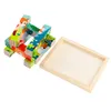 Puzzle di legno Animali 4In1 Zoo Safari Educativo Anteprima dell’immagine prodotto 8