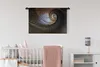 MuchoWow® Wandteppich Wandbehang Eine Wendeltreppe in einem Produktbild-Vorschau 2
