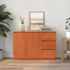 vidaXL Komoda se zásuvkami, hnědá, vzhled dubu, 111 x 34 x Náhled obrázku produktu 3