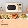 Klarstein Mikrowelle mit Grill, 800 Watt Mikrowelle Klein, Produktbild-Vorschau 3