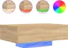 vidaXL Salontafel met LED-verlichting, Sonoma-eikenhout, Productafbeelding-voorbeeld 1
