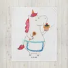 Mr. & Mrs. Panda Babydecke Einhorn Küche - Weiß - Geschenk, Produktbild-Vorschau 5
