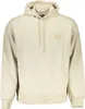 Beige Herren-Kapuzen-Sweatshirt aus recycelter Baumwolle, Produktbild-Vorschau 1