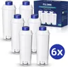 6er Wasserfilter Kaffeevollautomat für Delonghi Produktbild-Vorschau 1