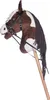 HKM Hobby Horse Steckenpferd, Farbe:braun/weiß Produktbild-Vorschau 3