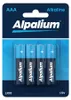 A package of four AAA alkaline batteries. Produktbild-Vorschau