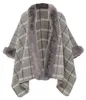 Poncho Dulcey pour femme - Blanc, M Voir les images du produit 1
