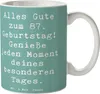 Mr. & Mrs. Panda Kaffeetasse Spruch 87. Geburtstag - Produktbild-Vorschau 1