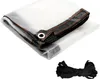 Jayseuw Telone trasparente impermeabile in PVC con Anteprima dell’immagine prodotto 9