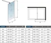 130x200cm+140cm StabilisatorWalk in Dusche Duschwand Nano Produktbild-Vorschau 7