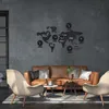 Mappamondo con orologio RD0877, nero Anteprima dell’immagine prodotto 5