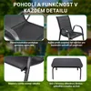 Extralink Black Forest Garden Furniture Set, Textilene Two Náhled obrázku produktu 2