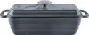 Sallys Gusseisen Brotbackform Baba - Smokey Grey Majolika Produktbild-Vorschau 1