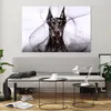 Bilder auf glas - Hund Abstraktion - 120x80cm - Glasbilder Produktbild-Vorschau 6