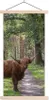MuchoWow® Textilposter Schottisches Hochlandrind - Kröte - Produktbild-Vorschau 1