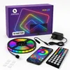 Evura Goods - LED pásy - 10 metrov - RGB - s diaľkovým Náhľad obrázku produktu 1