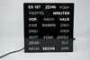 CBK-MS Tischuhr Wortuhr 20x20cm Uhr mit deutscher LED Wort Produktbild-Vorschau 2