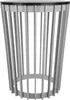 KADAX Doppelseitiger Blumenständer 40 cm Platin + schwarze Produktbild-Vorschau 9