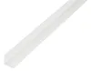 Alberts 479206 Cornière, plastique, blanc, 1000 x 10 x 10 Voir les images du produit 1
